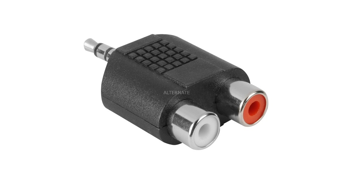 StereoCinch(schwarz, Bulk) StereoCinch(schwarz, Bulk)