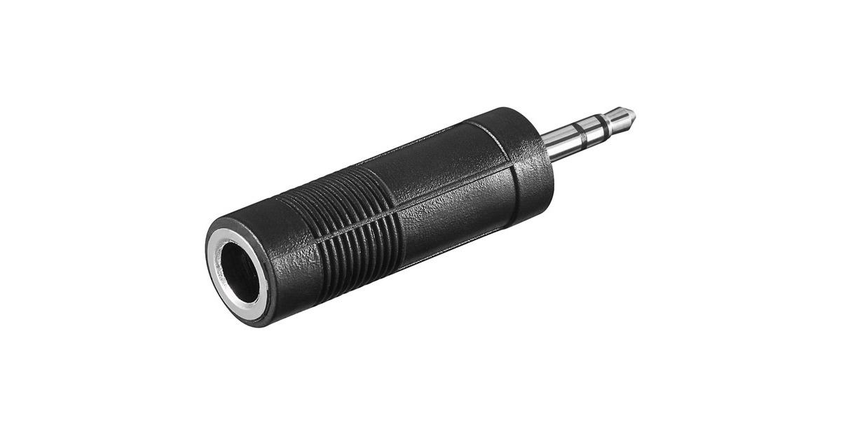 3,5mm(schwarz, Bulk)