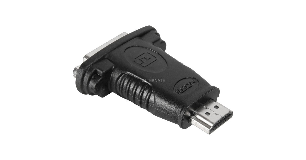 goobay Adapter DVI-D auf HDMI(schwarz) goobay Adapter DVI-D auf HDMI(schwarz)