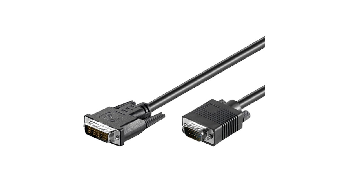 VGA, Kabel(schwarz, 2 Meter)