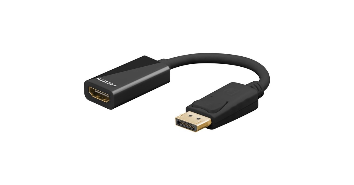 HDMI Adapterkabel 1.2(schwarz, 10cm)