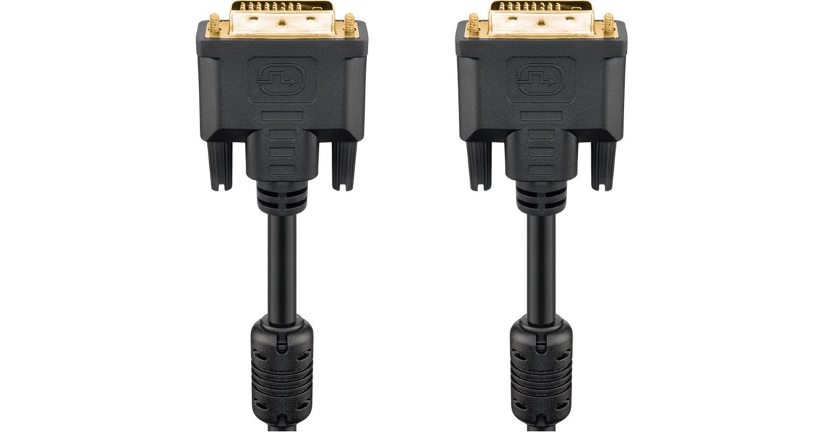 DVI-D, Dual Link 24+1(schwarz, 10 Meter)