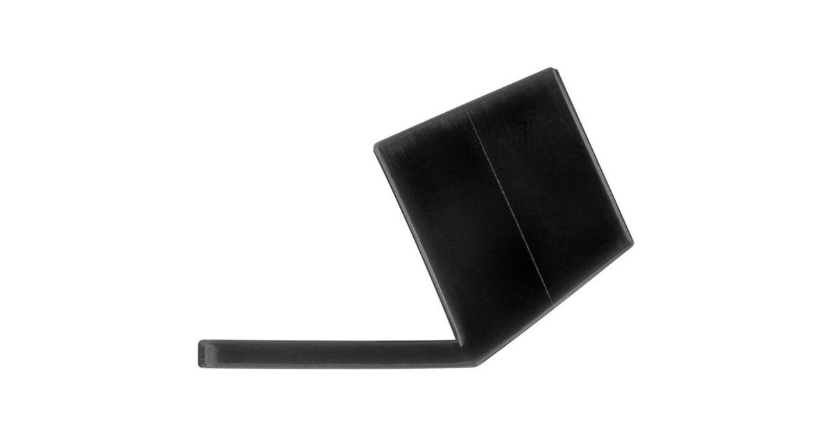 goobay Kabel Management 5-Slots, Kabelführung(schwarz, 2er-Set)