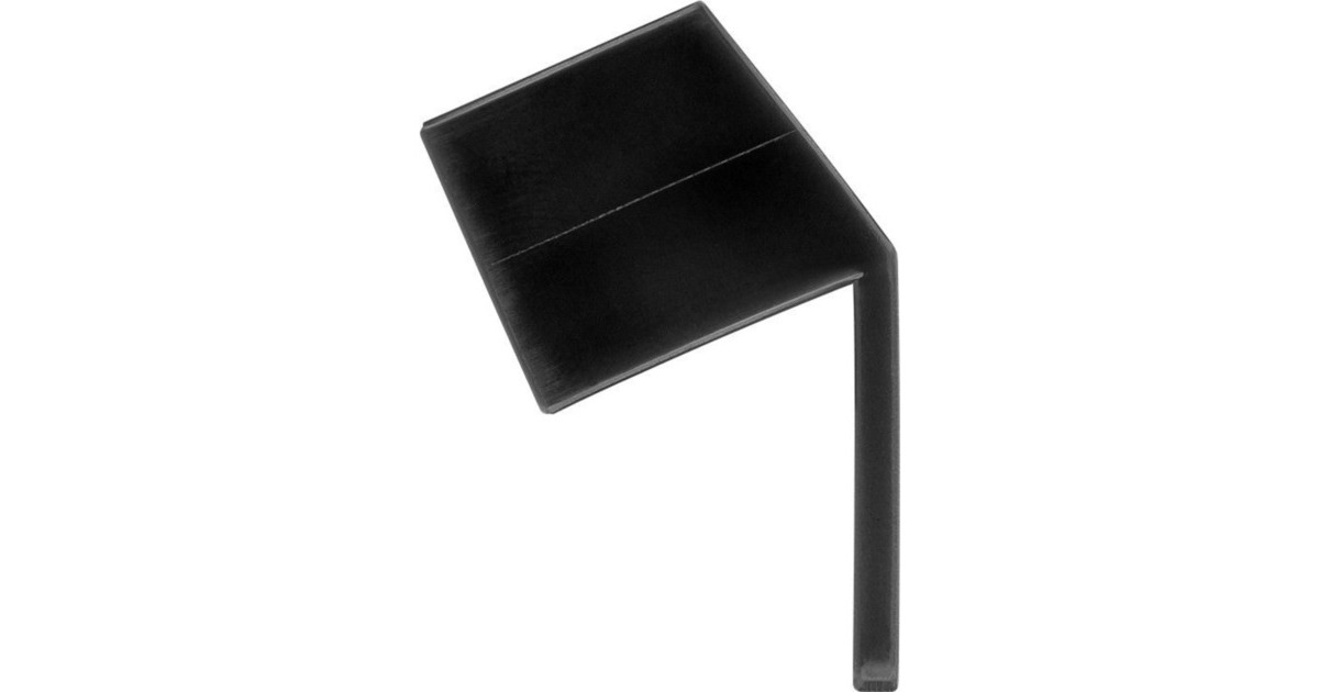 goobay Kabel Management 5-Slots, Kabelführung(schwarz, 2er-Set)