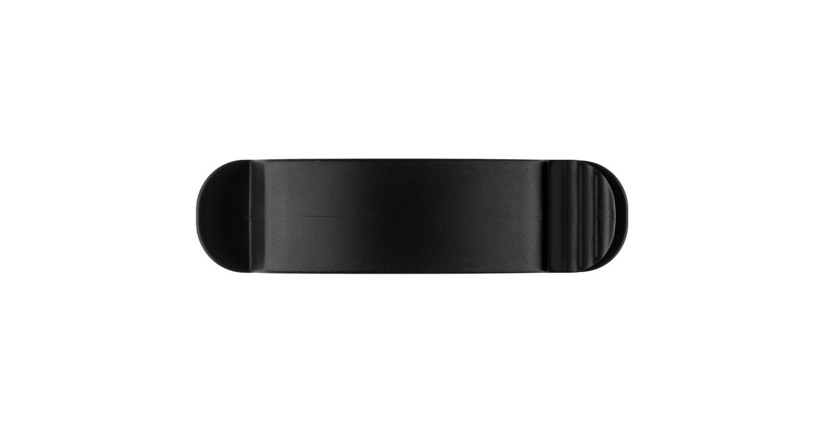 goobay Kabel Management Clip 3-Slots, Kabelführung(schwarz, 3er-Set)