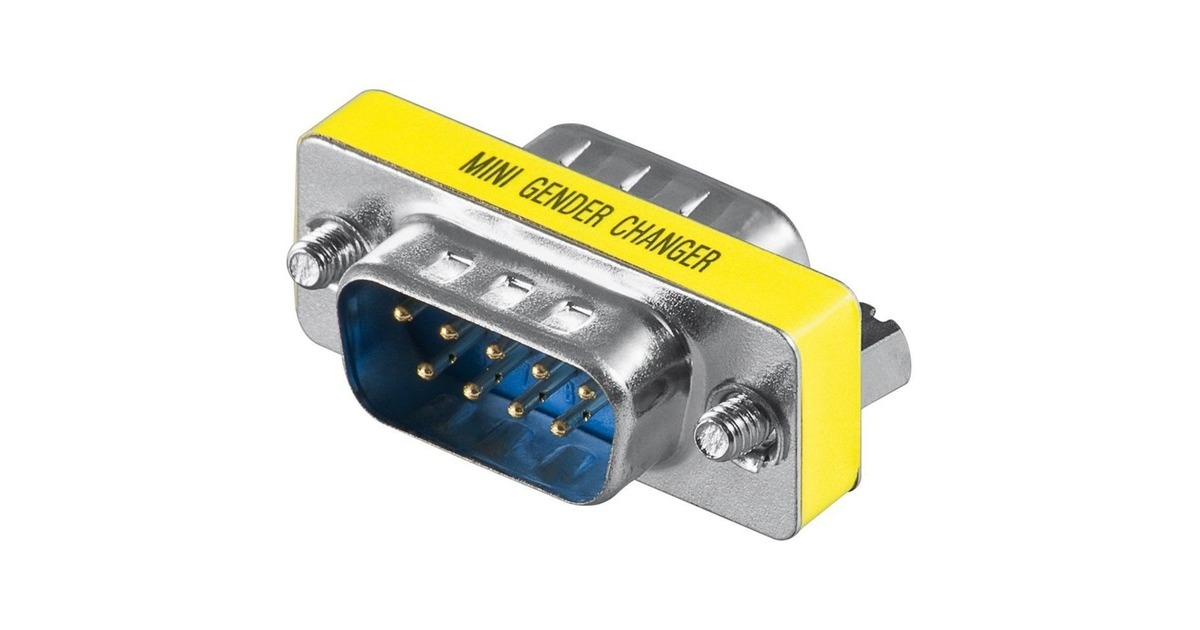 Stecker, Adapter(gelb)