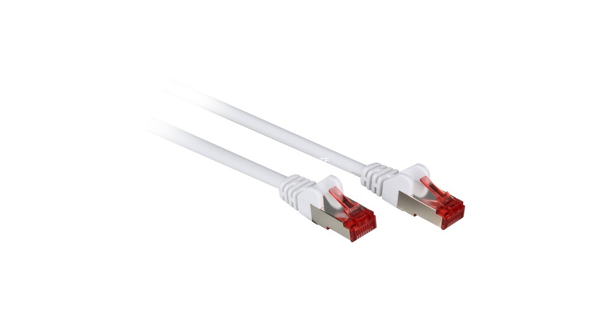 goobay Patchkabel Cat.6 S/FTP(weiß, 20 Meter)