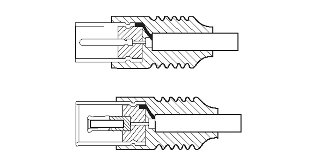 goobay RF-Stecker auf RF-Buchse, Kabel(schwarz, 2,5 Meter, Bulk)