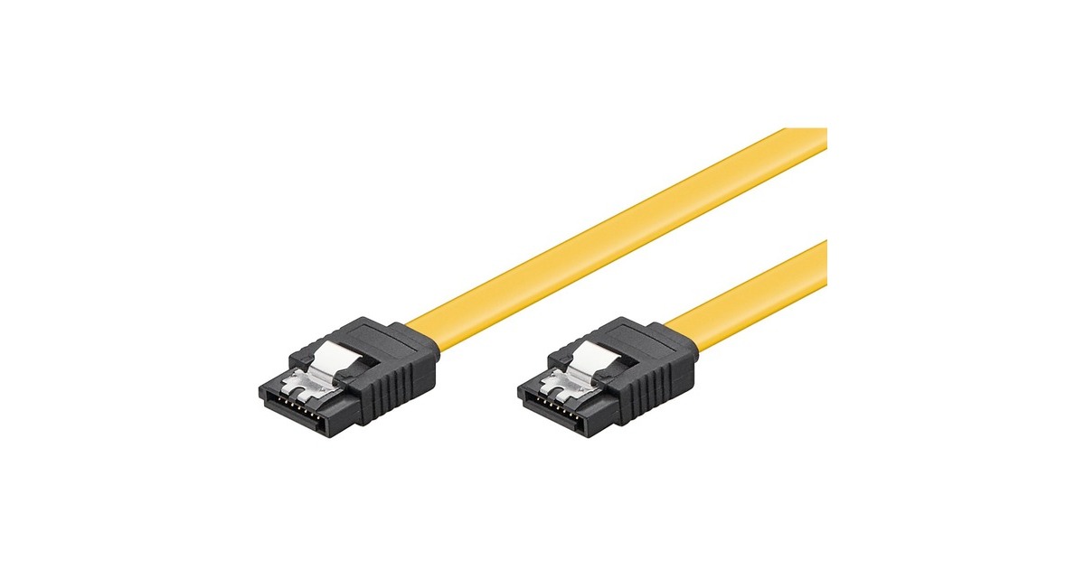 goobay SATA Kabel(gelb, 50cm)