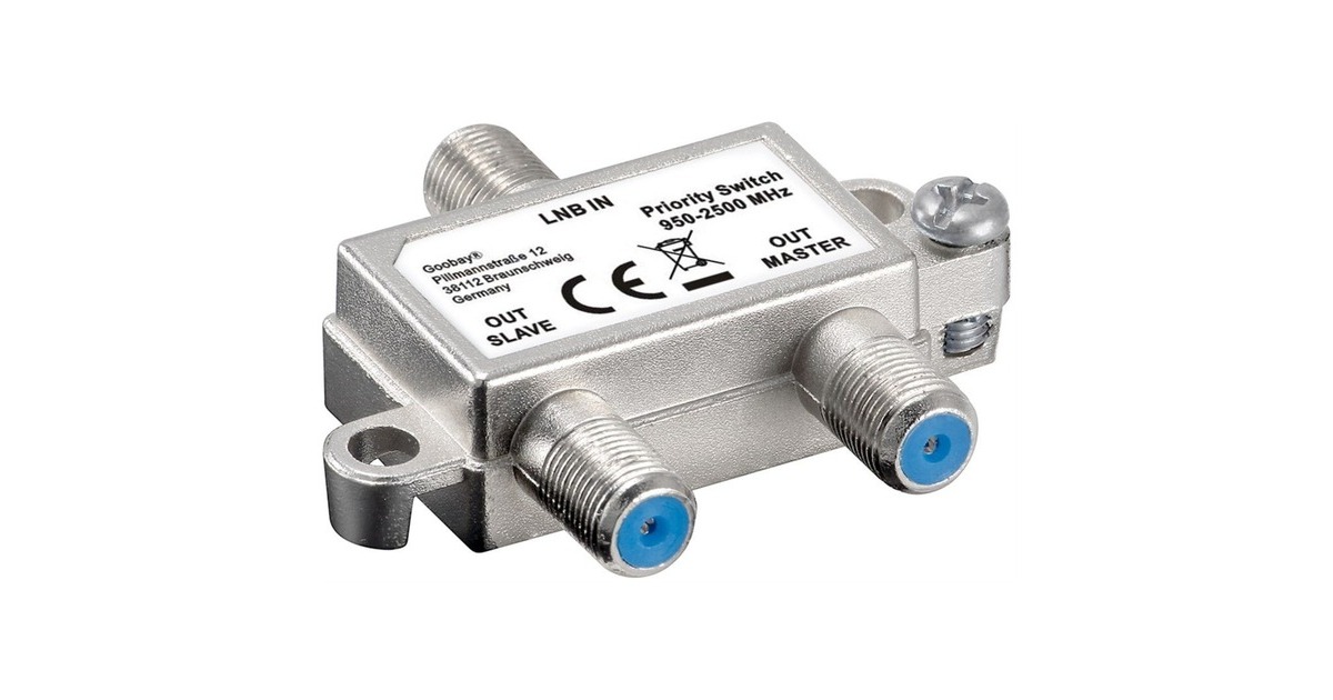 goobay SAT Vorrang-Schalter, Switch