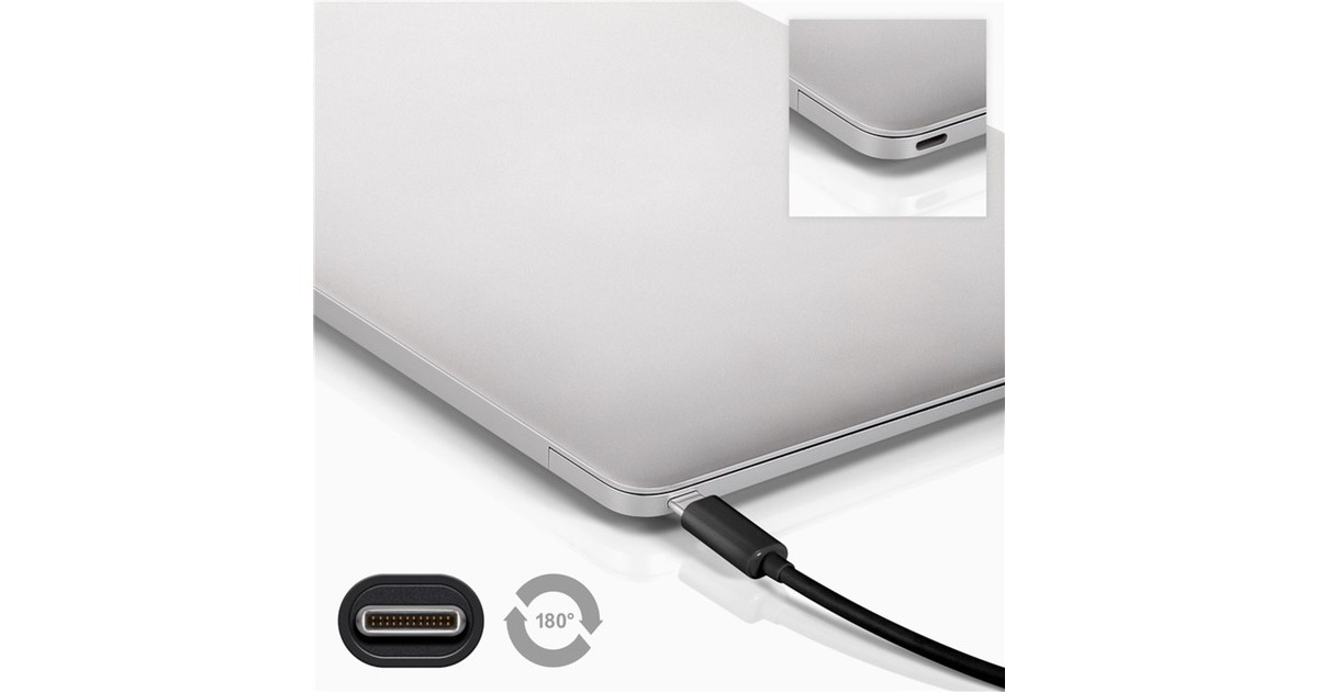 Mini-USB Stecker, Adapter(schwarz, 50cm)