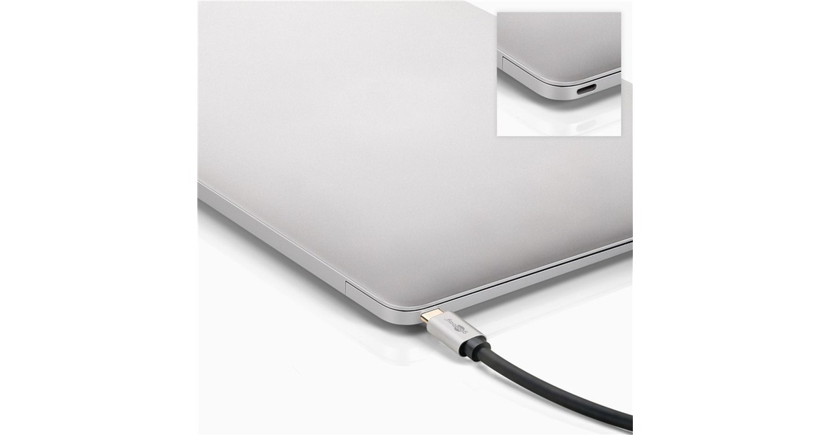 DisplayPort Buchse(schwarz/silber, 15cm, bis 8K @ 60Hz)