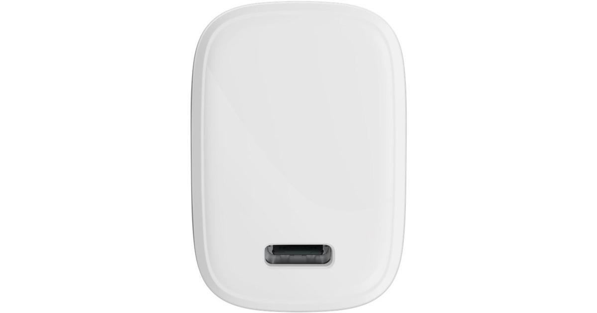 goobay USB-C PD (Power Delivery) Schnellladegerät (20W)(weiß)