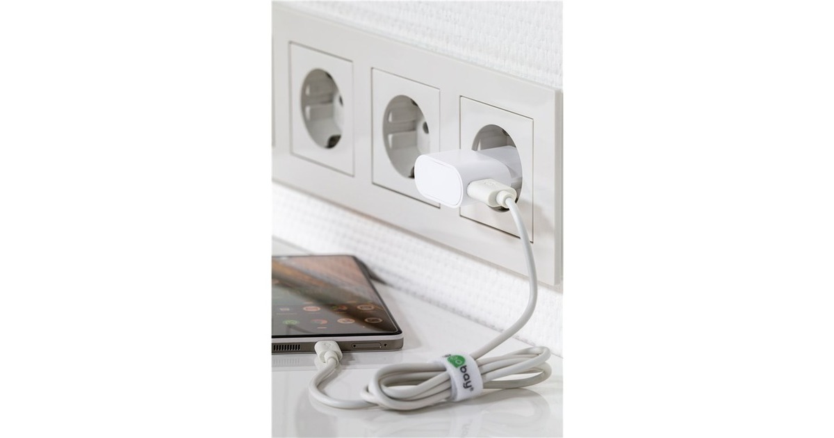 goobay USB-Ladegerät 1 A (5W) weiß(weiß)