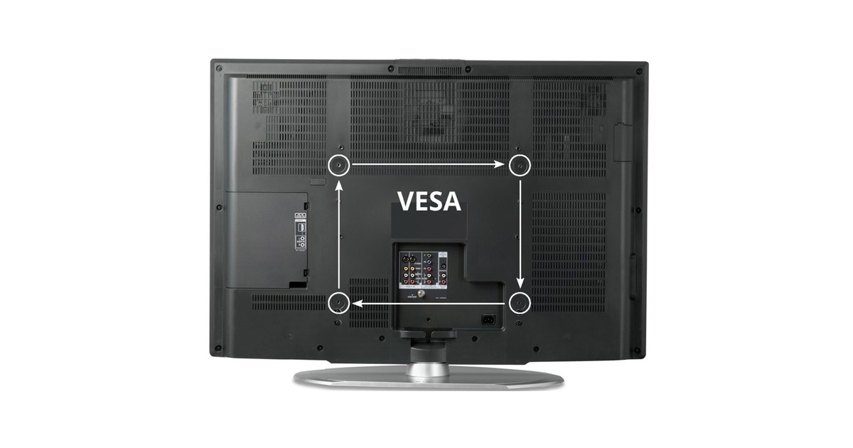 goobay VESA-Adapter für TV-Wandhalterung(schwarz)