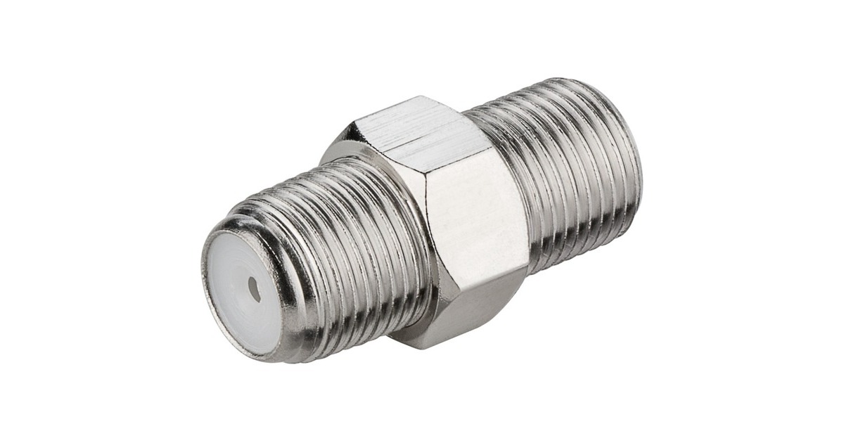 F-Buchse, Kupplung(silber)