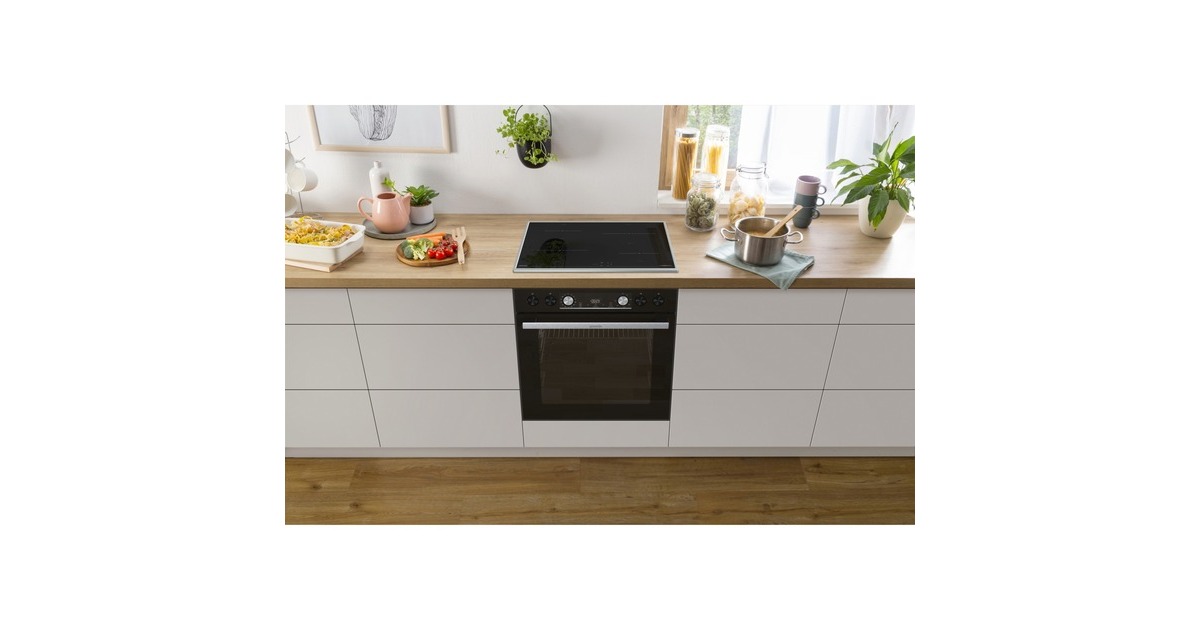 gorenje Black Set 4 Induktion, Herdset(schwarz)
