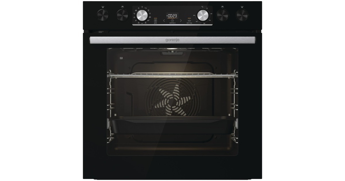 gorenje Black Set 4 Pyrolyse, Backofen-Set(edelstahl)
