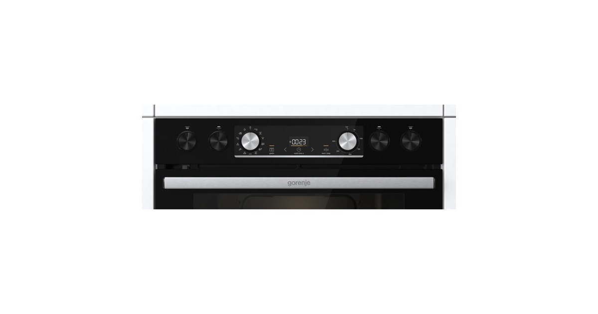 gorenje Black Set 4 Pyrolyse, Backofen-Set(edelstahl)
