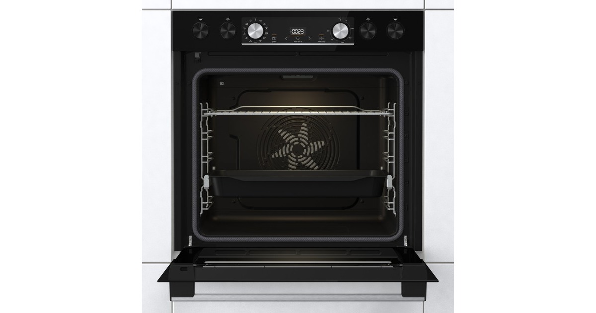 gorenje Black Set 4 Pyrolyse, Backofen-Set(edelstahl)