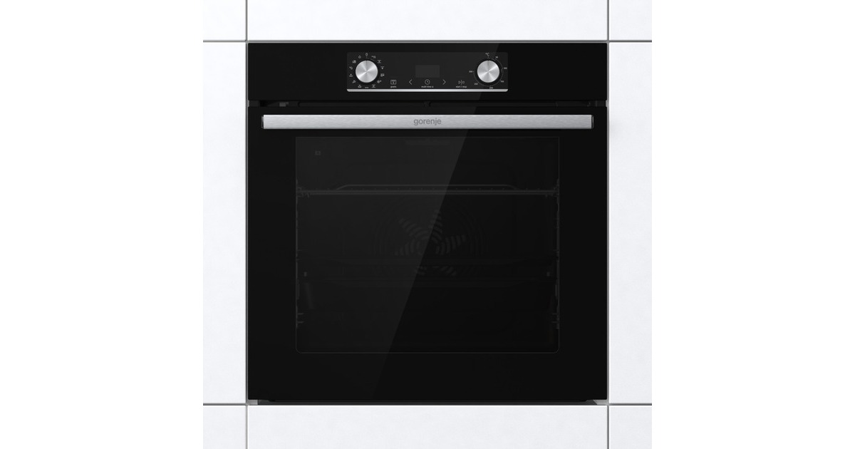 gorenje Black Steam Pyro Set, Backofen-Set(schwarz)