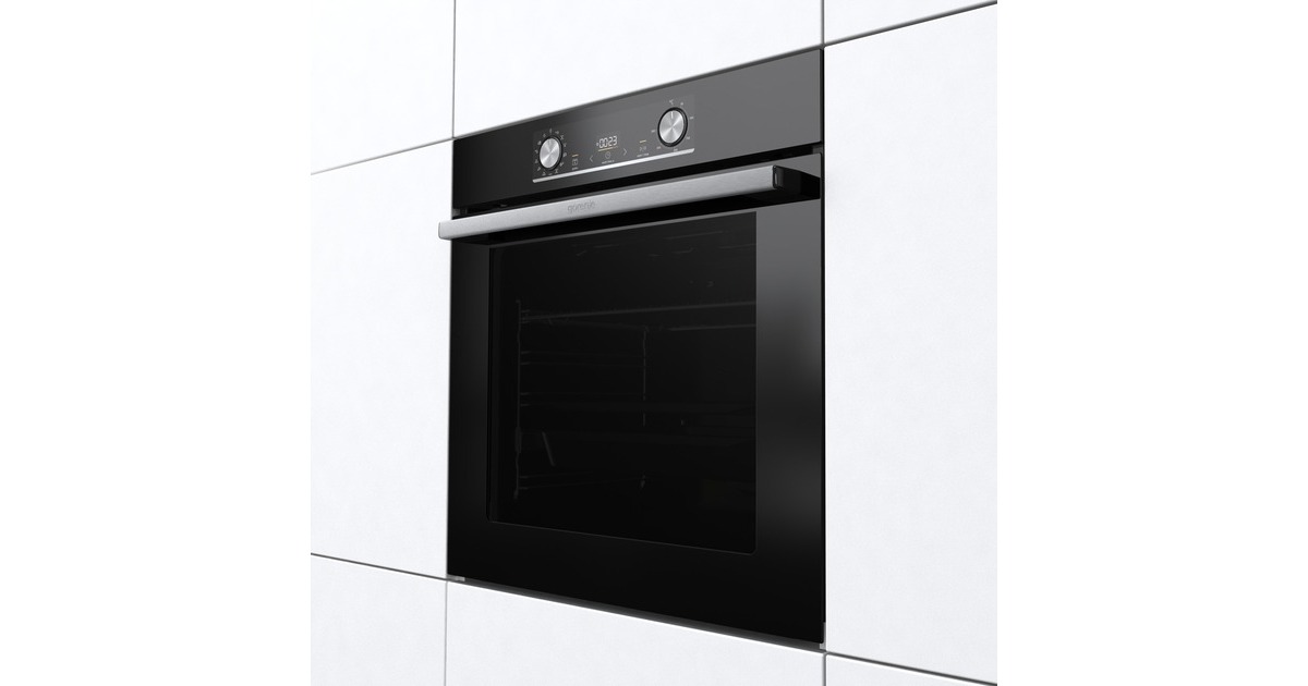 gorenje Black Steam Pyro Set, Backofen-Set(schwarz)