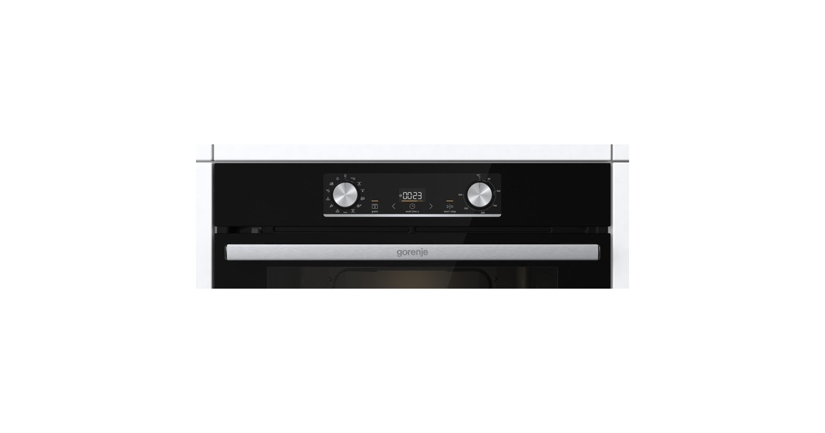 gorenje Black Steam Pyro Set, Backofen-Set(schwarz)