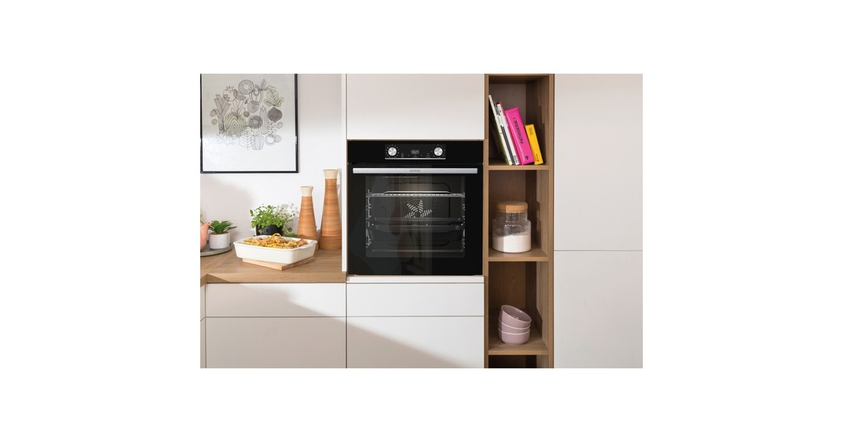 gorenje Black Steam Set, Backofen-Set(schwarz)