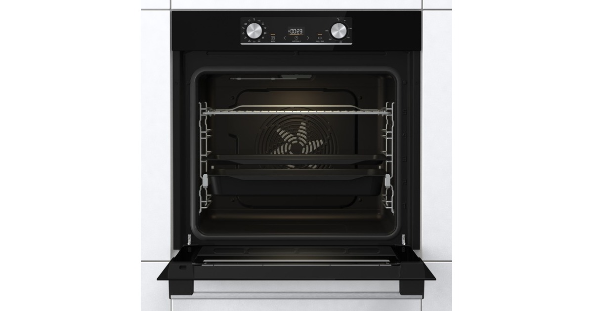 gorenje Black Steam Set, Backofen-Set(schwarz)