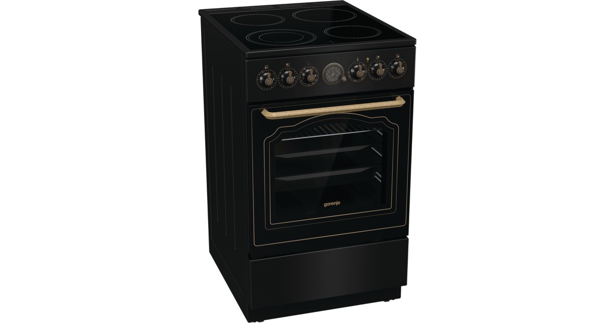 gorenje GECS5B70CLB, Herd(schwarz/gold)