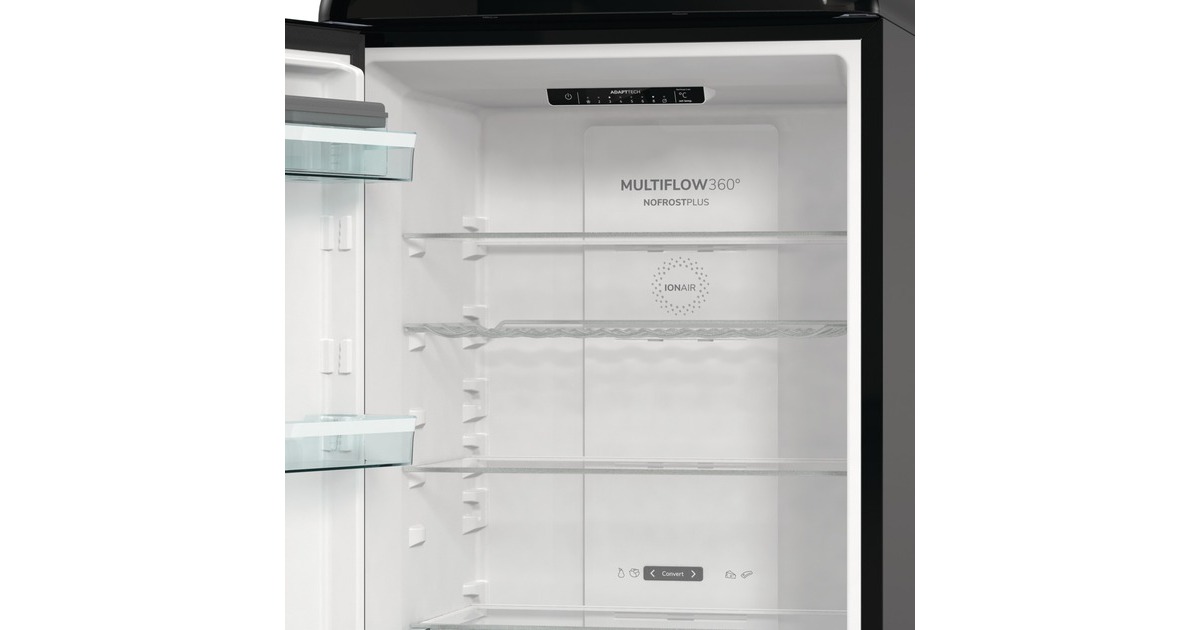 gorenje ONRK619DBK-L, Kühl-/Gefrierkombination(schwarz)