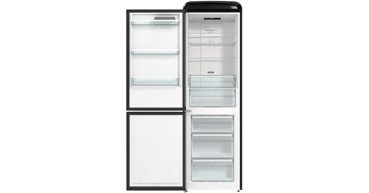 gorenje ONRK619DBK-L, Kühl-/Gefrierkombination(schwarz)
