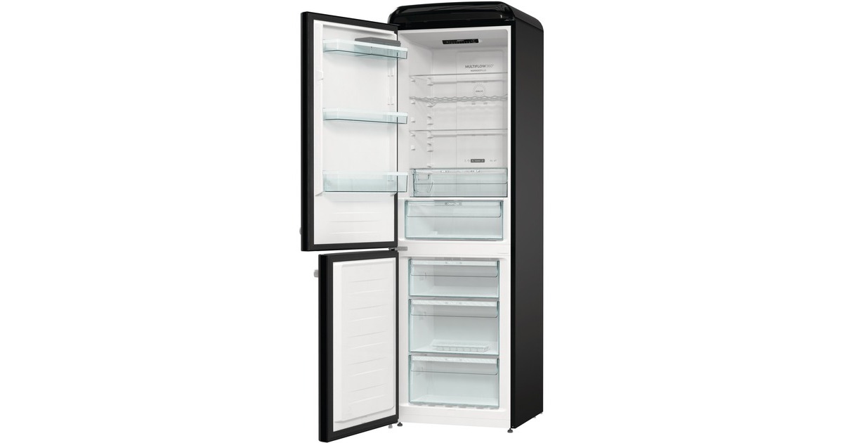 gorenje ONRK619DBK-L, Kühl-/Gefrierkombination(schwarz)