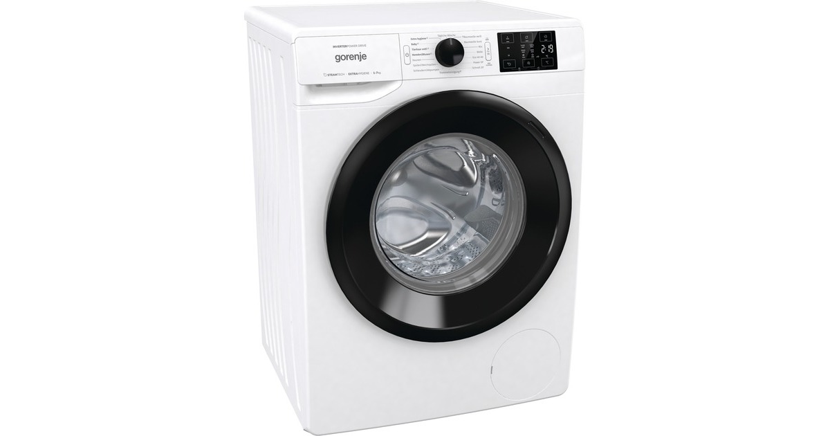 gorenje WNEI74APS, Waschmaschine(weiß/schwarz)