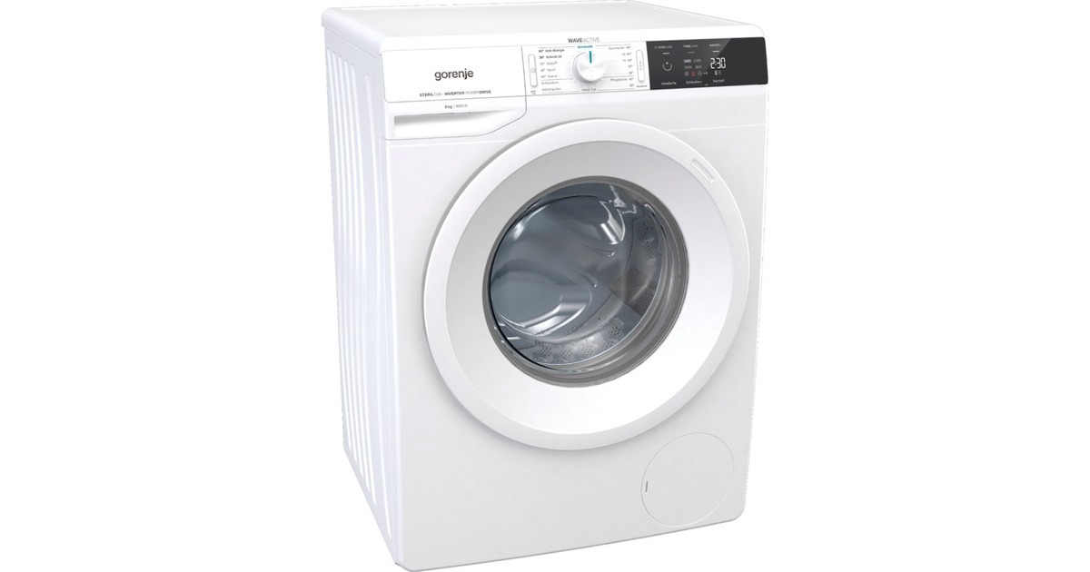 gorenje WNEI86BPS, Waschmaschine(weiß)