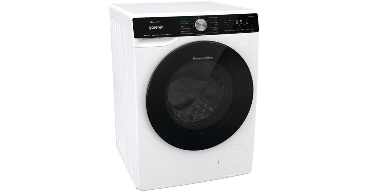 gorenje WNS94AAT3/DE, Waschmaschine(weiß/schwarz, 60 cm)