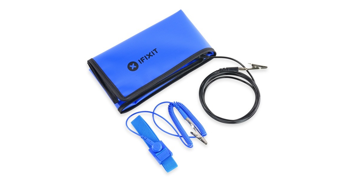 iFixit Faltbare Antistatik-Matte(blau)