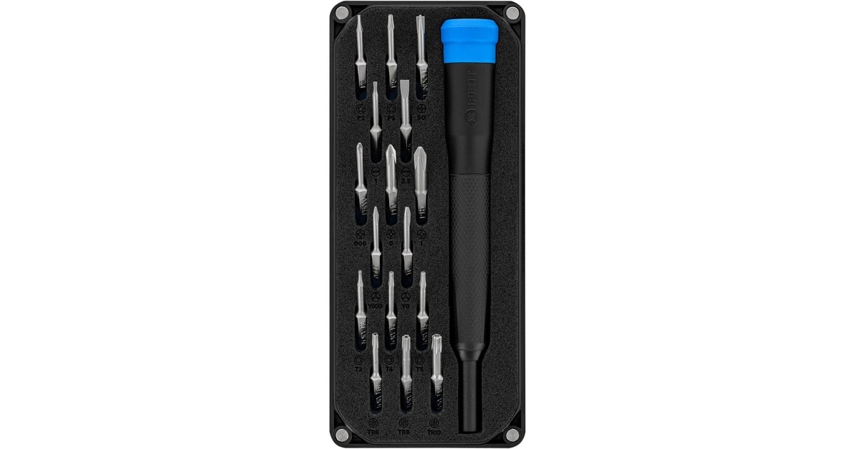 iFixit Minnow Precision Bit-Satz(schwarz, 18-teilig)