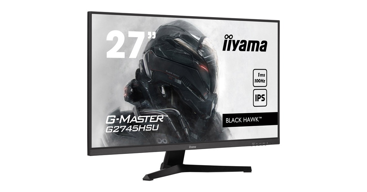 iiyama G-Master G2745HSU-B1, Gaming-Monitor(69 cm (27 Zoll), schwarz (matt), FullHD, IPS, AMD Free-Sync, 100Hz Panel)