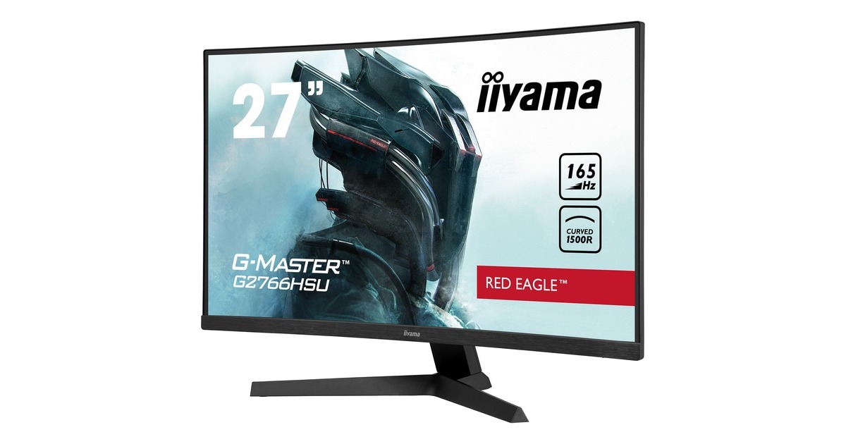 iiyama G-Master G2766HSU-B1, Gaming-Monitor(68.6 cm (27 Zoll), schwarz, FullHD, VA, HDR, 165Hz Panel)