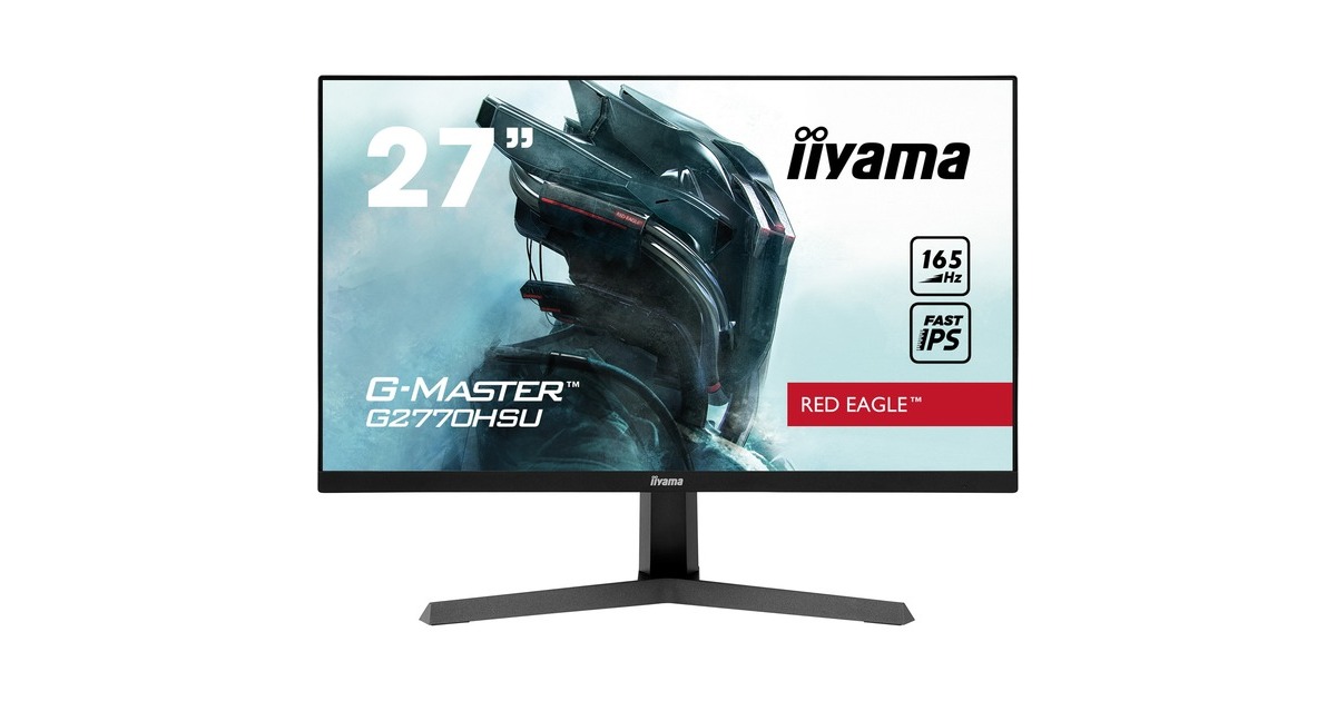iiyama G-Master G2770HSU-B1, Gaming-Monitor(69 cm (27 Zoll), schwarz, FullHD, IPS, AMD Free-Sync, 165Hz Panel)