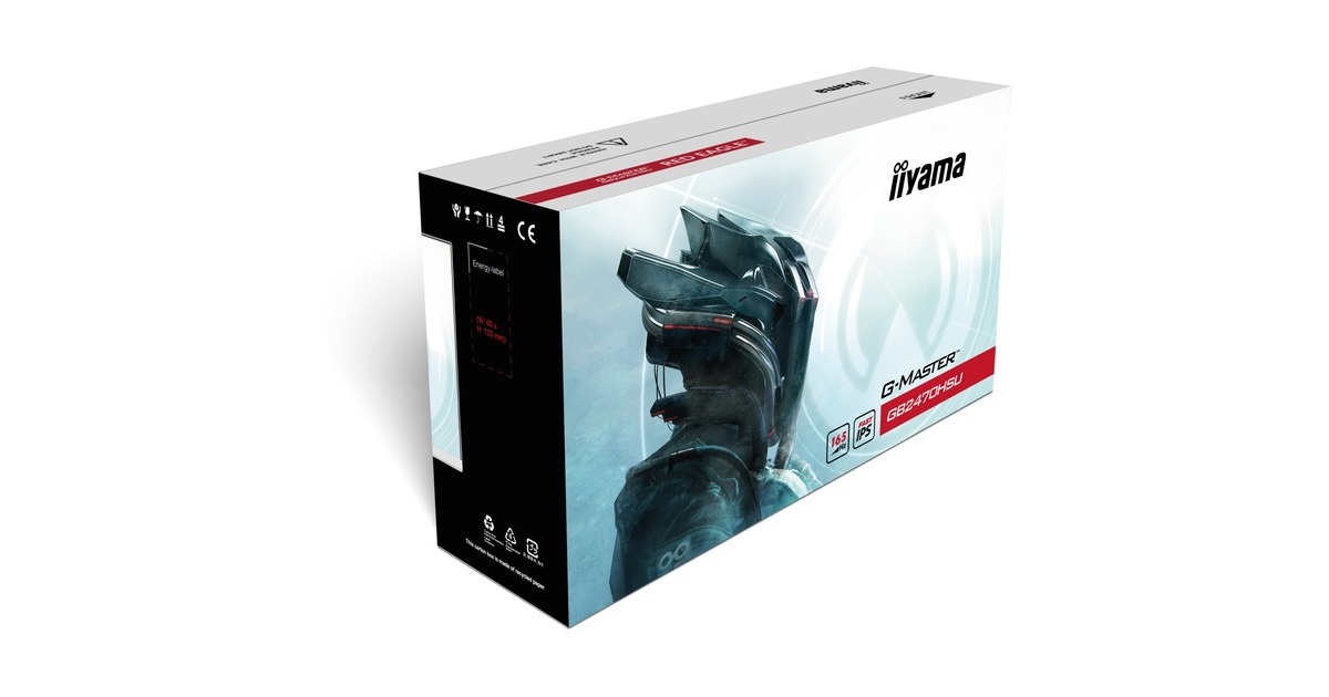 iiyama G-Master GB2470HSU-W5, Gaming-Monitor(60.5 cm (24 Zoll), weiß, FullHD, IPS, AMD Free-Sync Technologie, 165Hz Panel)