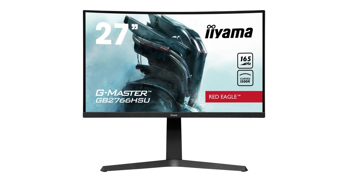 iiyama G-Master GB2766HSU-B1, Gaming-Monitor(68.6 cm (27 Zoll), schwarz, FullHD, VA, HDR, 165Hz Panel)