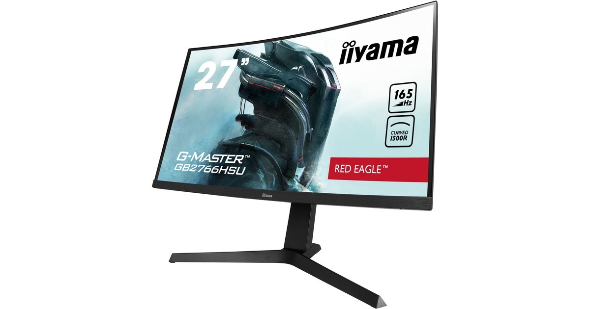 iiyama G-Master GB2766HSU-B1, Gaming-Monitor(68.6 cm (27 Zoll), schwarz, FullHD, VA, HDR, 165Hz Panel)