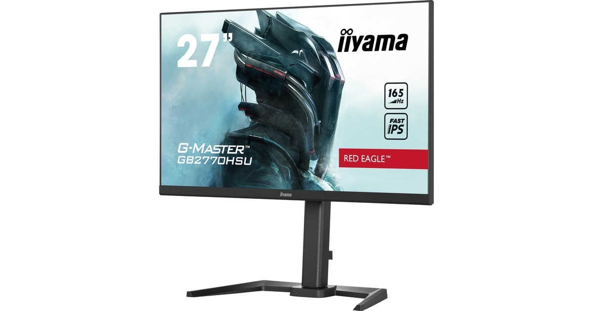 iiyama G-Master GB2770HSU-B5, Gaming-Monitor(69 cm (27 Zoll), schwarz, FullHD, AMD Free-Sync, IPS, 165Hz Panel)