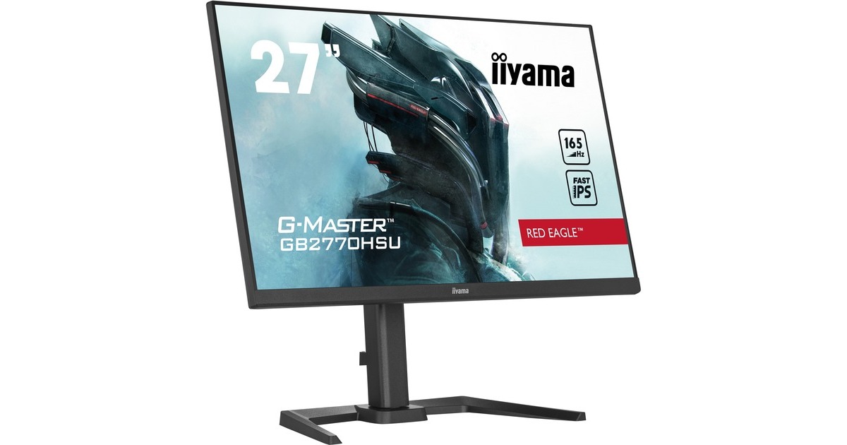 iiyama G-Master GB2770HSU-B5, Gaming-Monitor(69 cm (27 Zoll), schwarz, FullHD, AMD Free-Sync, IPS, 165Hz Panel)