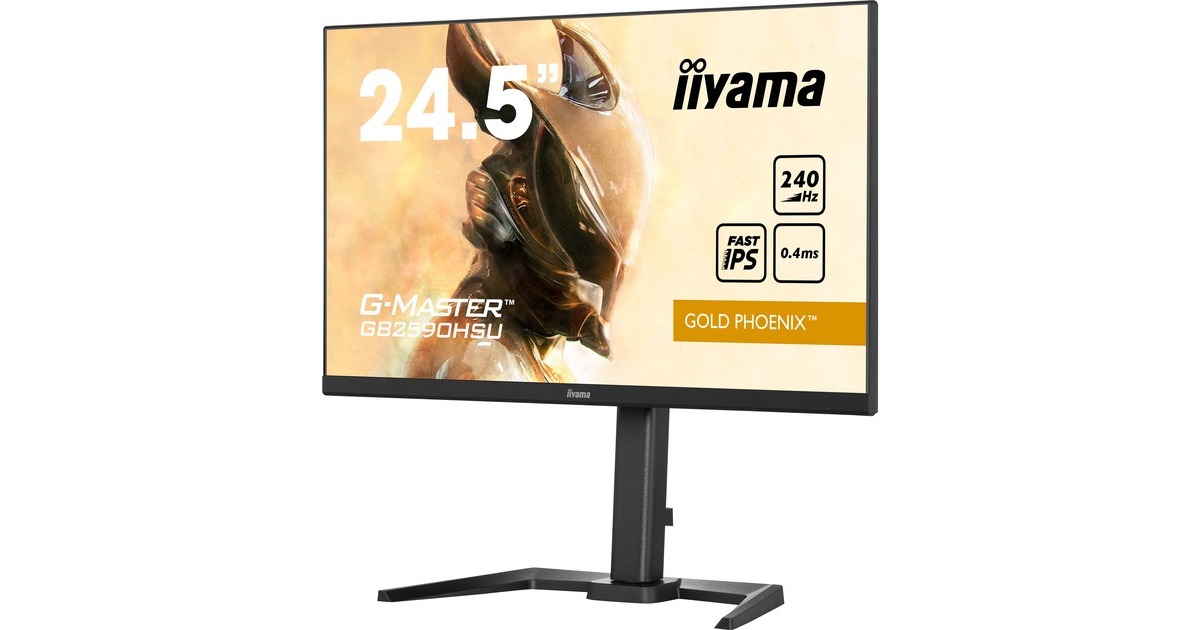 iiyama Gold Phoenix G-Master GB2590HSU-B5, Gaming-Monitor(62.2 cm (24.5 Zoll), schwarz (matt), FullHD, IPS, AMD Free-Sync Premium, 240Hz Panel)