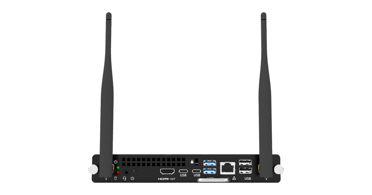 iiyama OPS-SLOT-PC (OPC51201CC-1), Mini-PC(schwarz, Windows 11 IoT Enterprise 64-Bit)