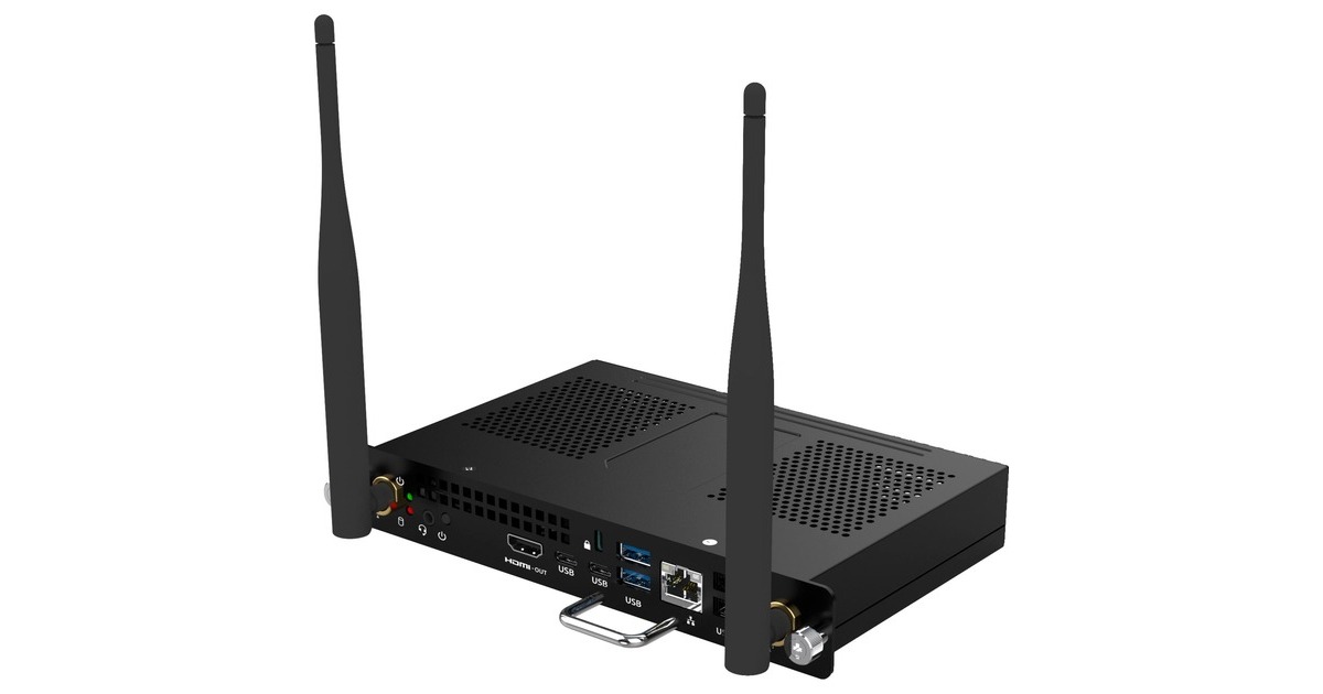 iiyama OPS-SLOT-PC (OPC51201CC-1), Mini-PC(schwarz, Windows 11 IoT Enterprise 64-Bit)