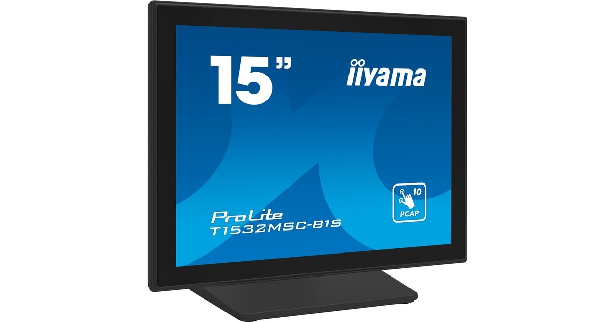 iiyama ProLite T1532MSC-B1S, LED-Monitor(38 cm (15 Zoll), schwarz (matt), XGA, TN, VGA, HDMI, DisplayPort) iiyama ProLite T1532MSC-B1S, LED-Monitor(38 cm (15 Zoll), schwarz (matt), XGA, TN, VGA, HDMI, DisplayPort)